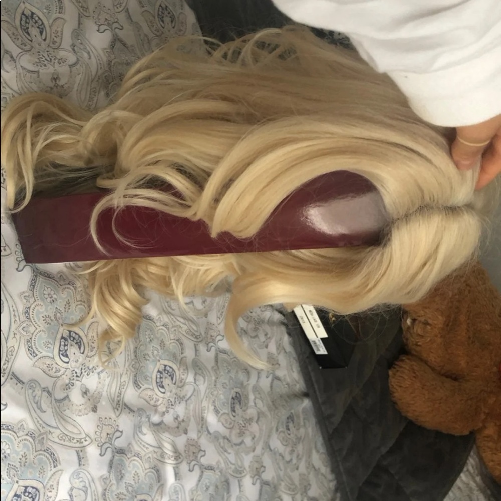 Lace front wig